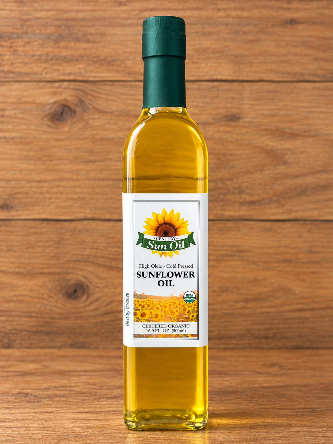 16.9 oz Organic High Oleic Sunflower Oil