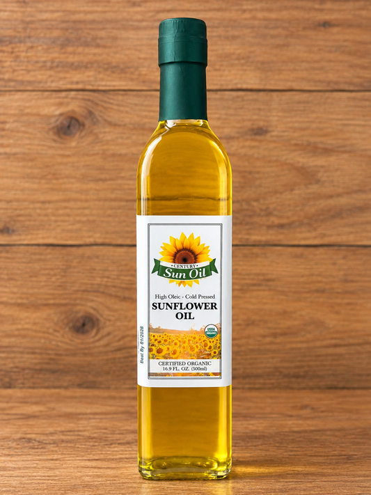 16.9 oz Organic High Oleic Sunflower Oil